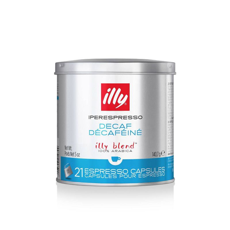 illy IperEspresso 100% Arabica Medium Roast Coffee - Decaf - Espresso Capsules - 21ct