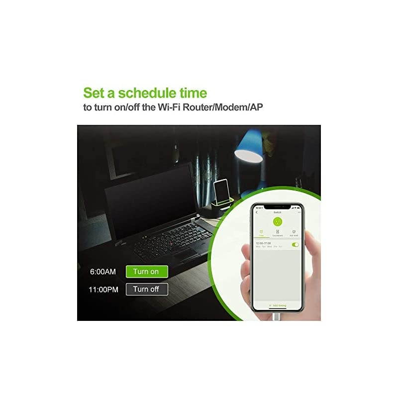 Router Reset 2 Pack Smart Plug Auto Monitor and Restart RouterModemAccess Points if Fails Auto Power Cycler for Routers Works with REC App