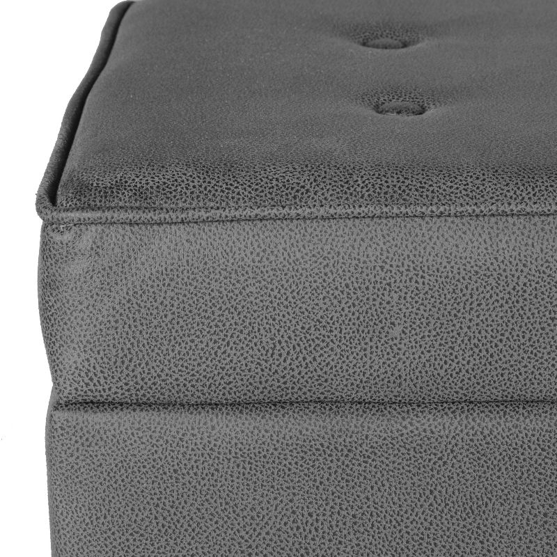Storage Bench Gray - HomePop