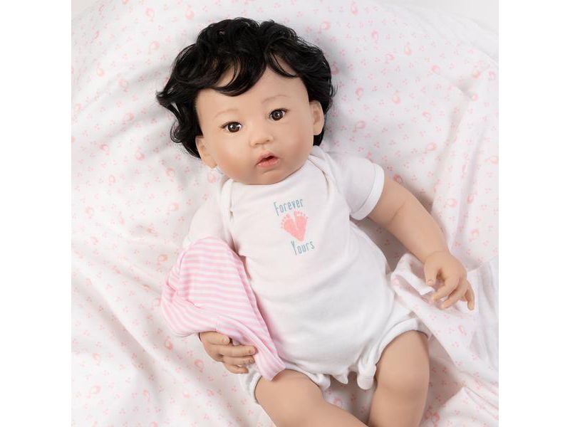 Paradise Galleries Realistic Newborn Doll - Forever Yours Blessing, 7-Piece Reborn Doll Gift Set with Magnetic Pacifier