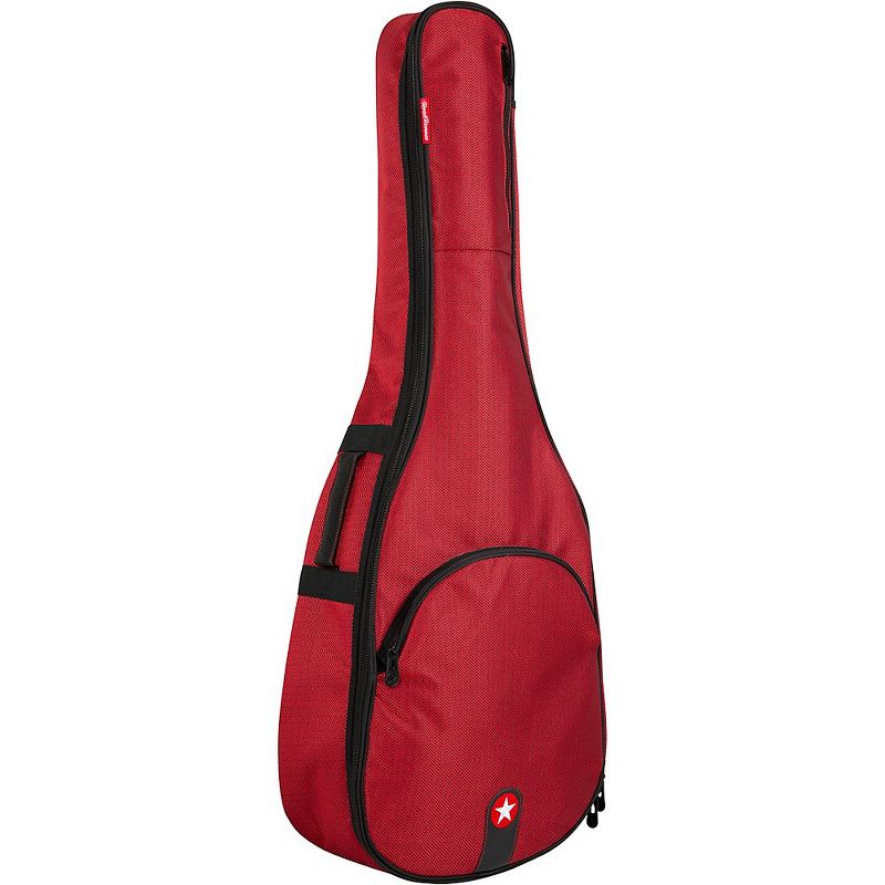 Road Runner RR1AGR Avenue Series Red Tweed Acoustic Guitar Gig Bag Red