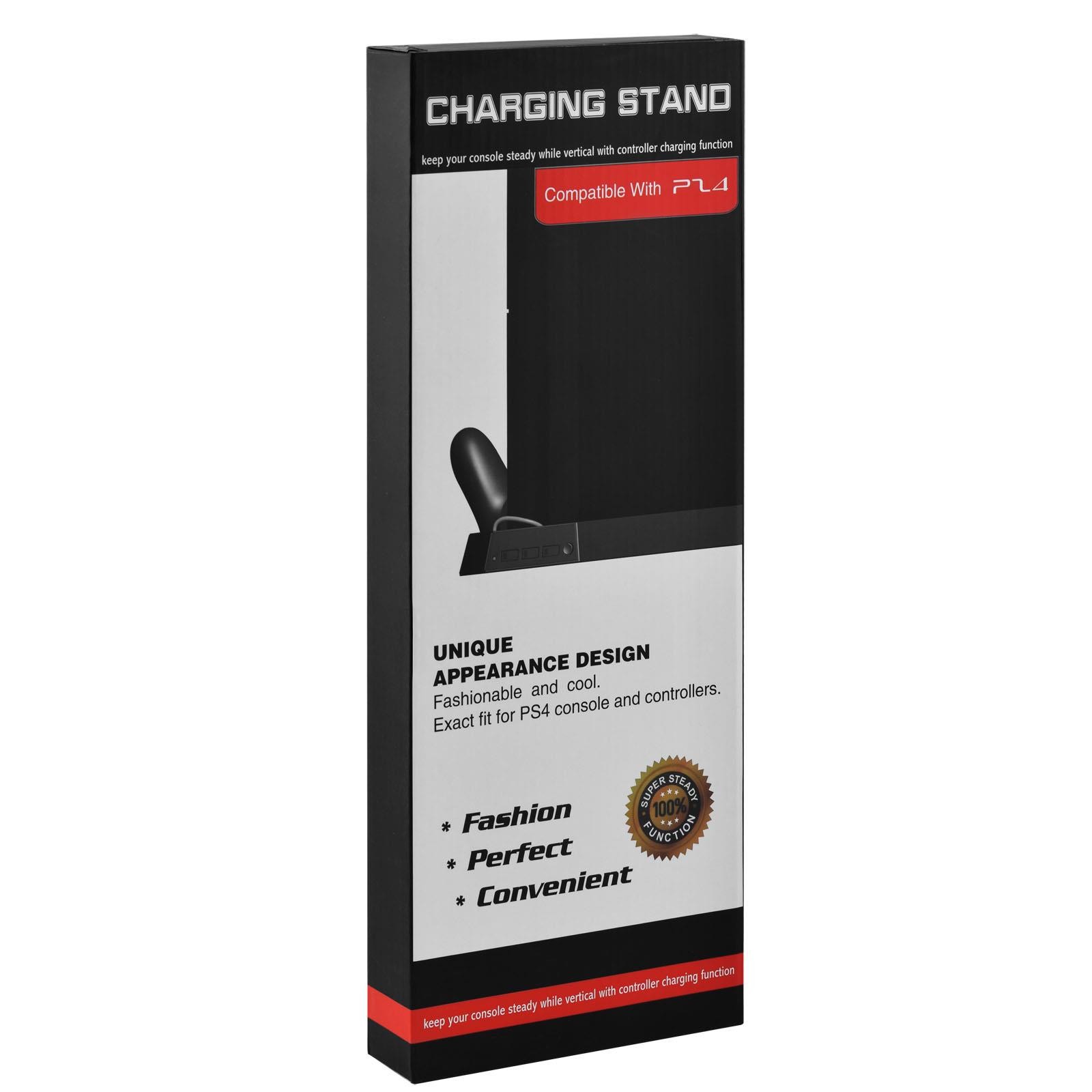 Vertical Charging Charger Stand Mount for Playstation 4 PS4 Dualshock 4 White