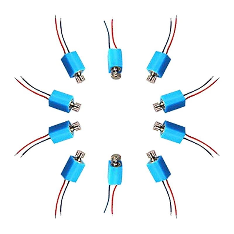 Pager Cell Phone Micro Vibration Motor DC 3V 3500RPM Arbitrary Direction 48mm48mm 8mm 20pcs