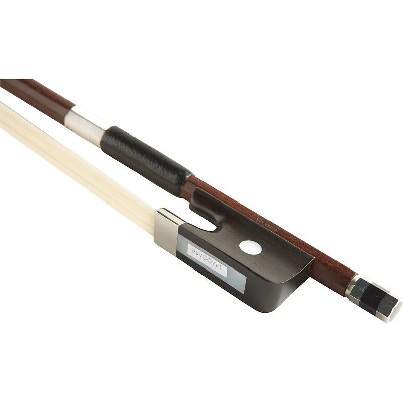 Georg Werner Brazilwood Round Cello Bow - 4/4 Single Eye 1/2 lined
