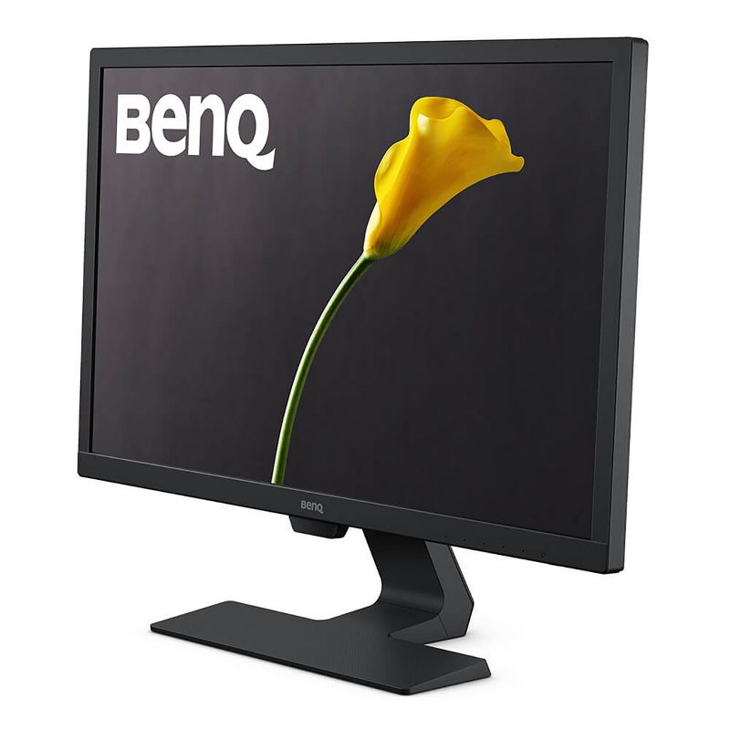 BenQ GL2480 24 Inch Full HD 1920 x 1080 1ms GTG 60 Hz D-Sub, DVI, HDMI Low Blue Light Flicker-Free Technology Eye-Care LED Backlit LCD Monitor, Black