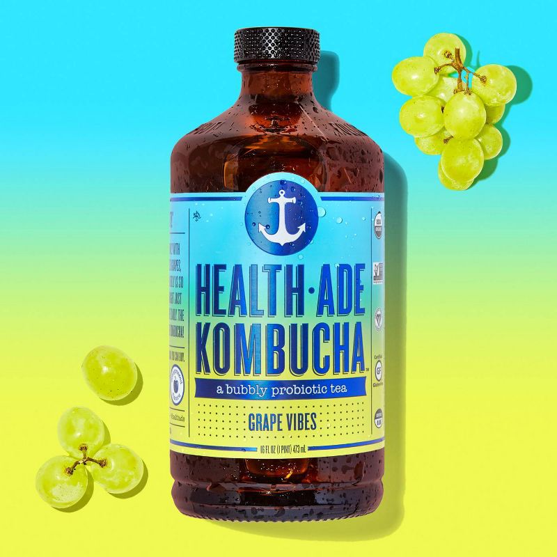 Health-Ade Grape Vibes Kombucha - 16 fl oz