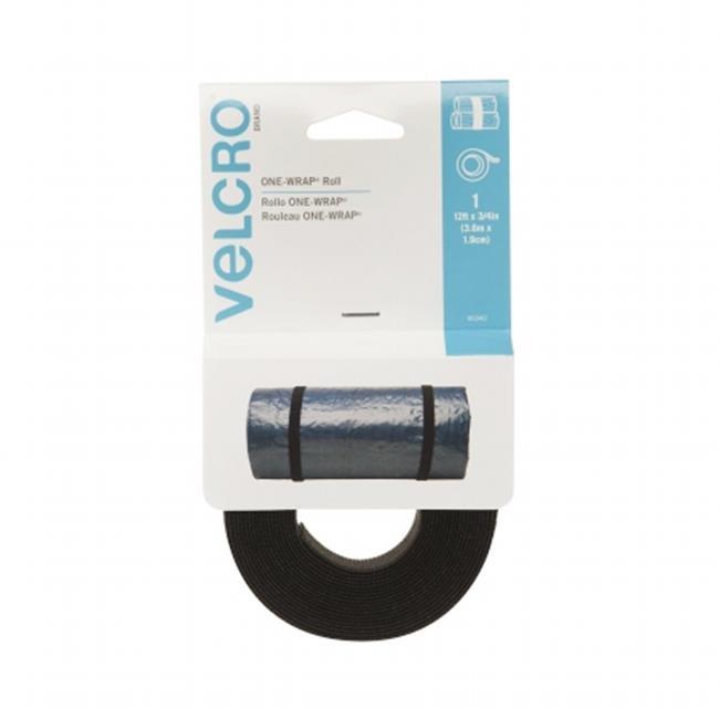 VELCRO USA Inc VEK90340 Get A Grip Velcro - 0.75" x 12.00 ft. - Black