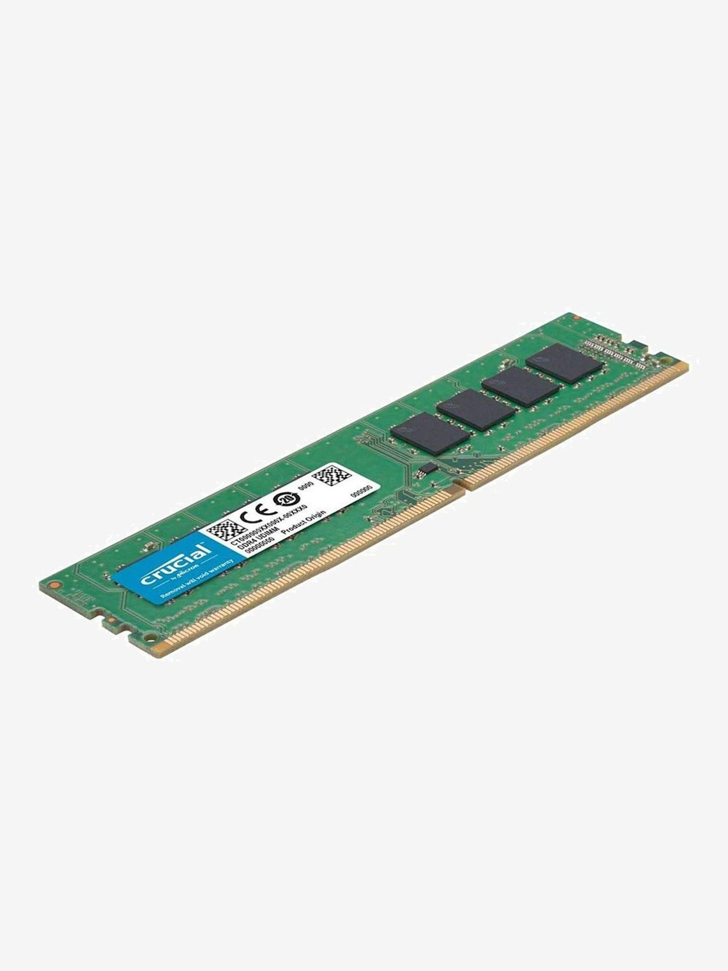 Crucial Basics CL19 UDIMM 2666Mhz 8GB DDR4 RAM for Desktop (CB8GU2666)