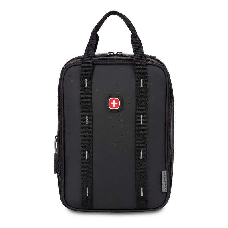 SWISSGEAR Zip-Line Collapsible Insulated Lunch Tote - Black