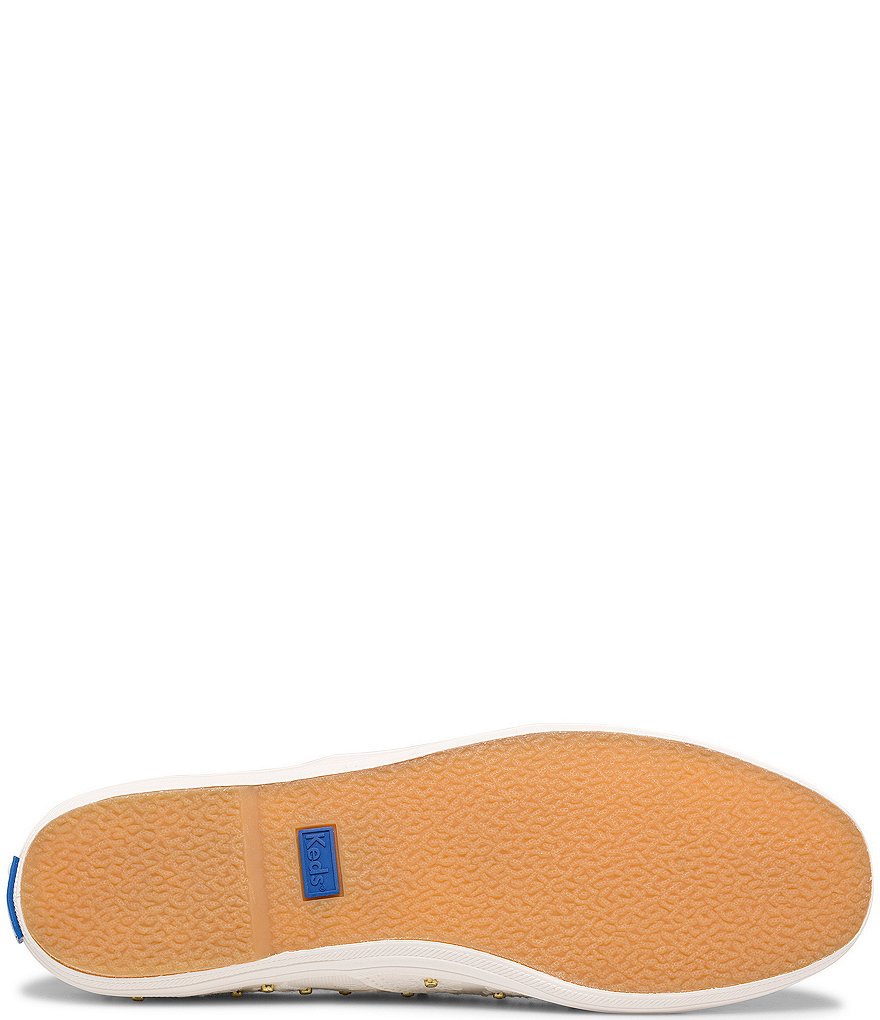 Kurt Geiger London Lexi Eagle Glitter Leather Lace-Up Sneakers