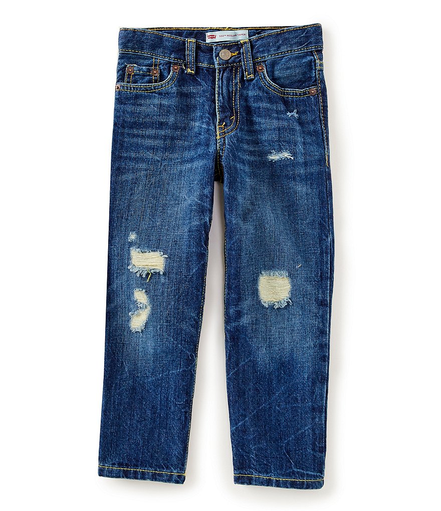 Hollywood Little Boys 4-7 Pull-On Slim Fit Denim Pant