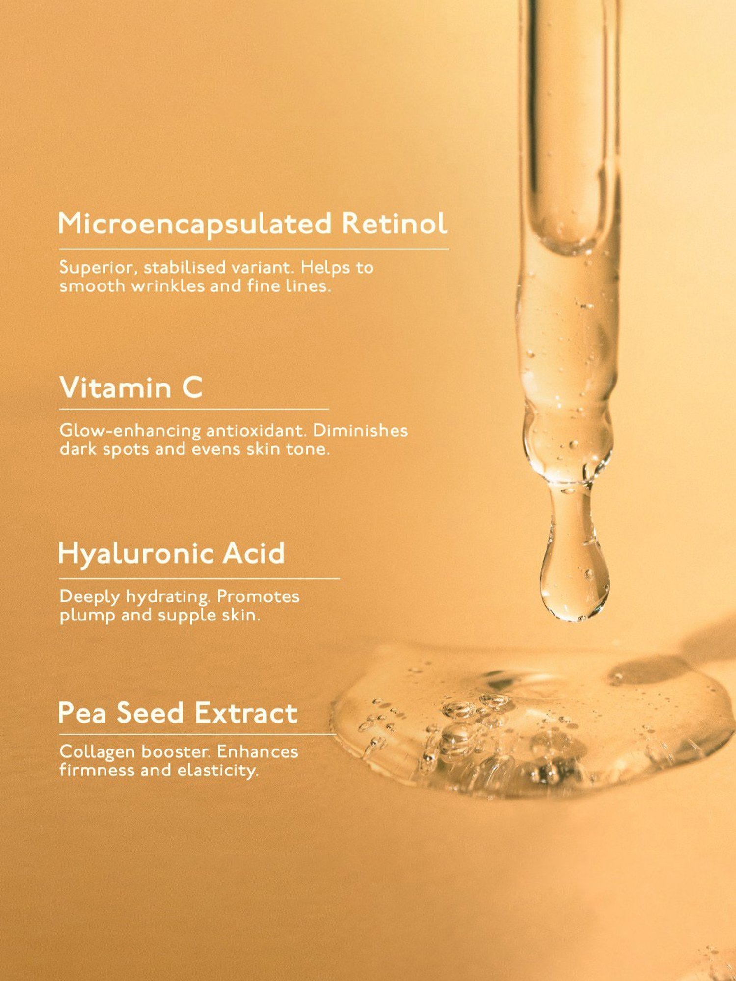 Asaya 0.2% Retinol Peptide Night Serum - 30 ml