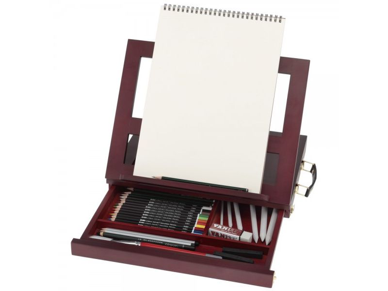 SoHo Portable Wood Table and Desk Easel