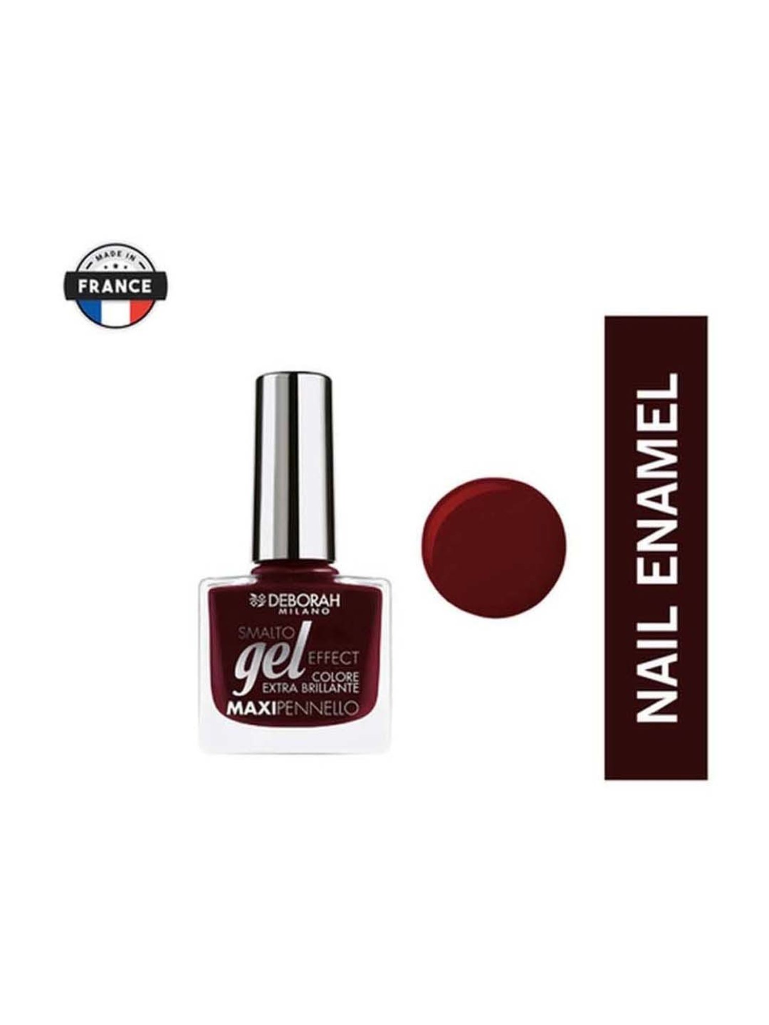 Deborah Milano Gel Effect Nail Polish 06 Red Boudoir - 8.5 ml