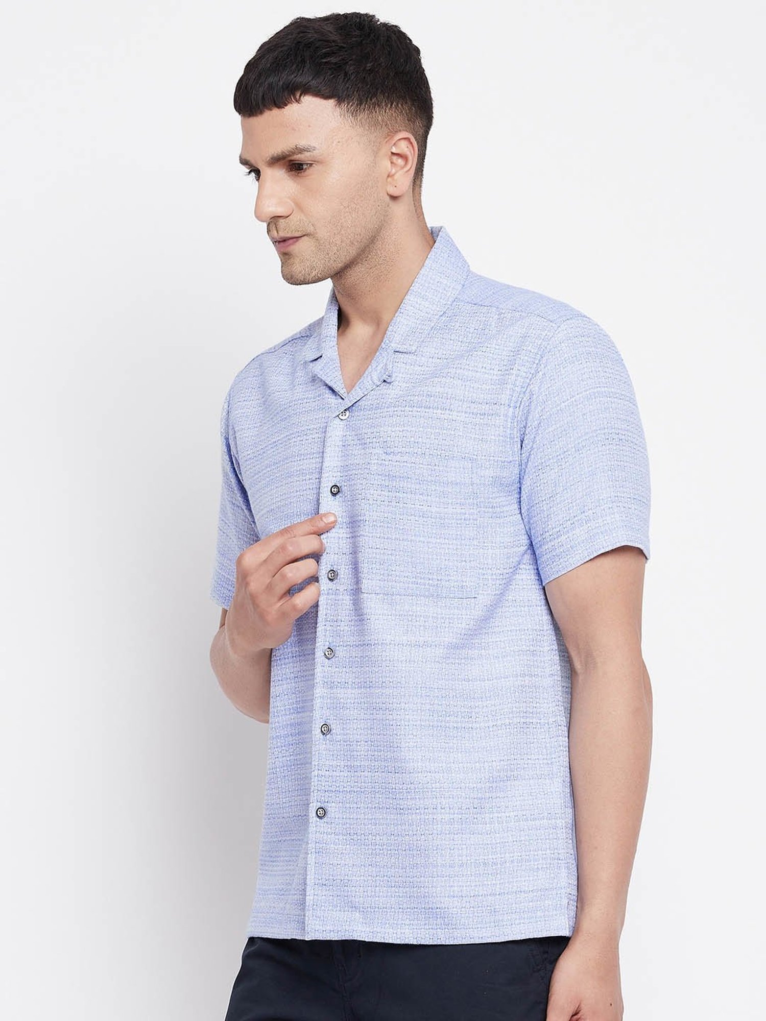 Even Indigo Regular Fit Shirt