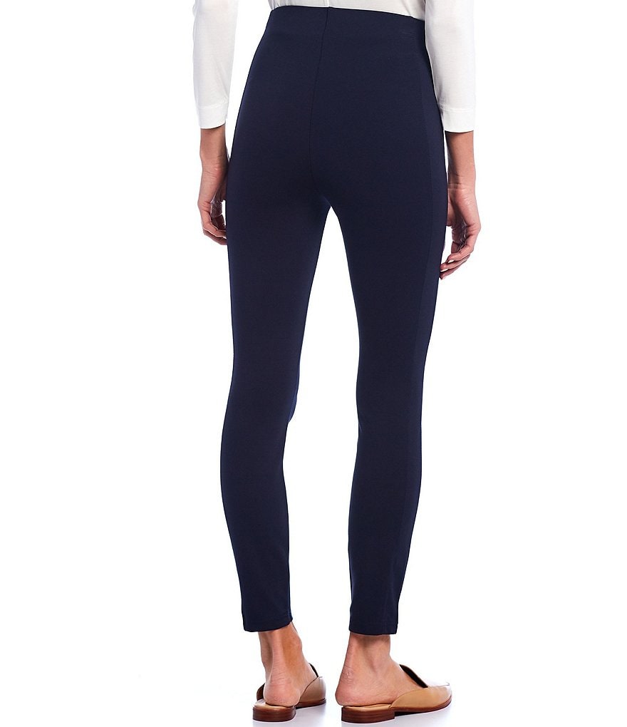 Gibson & Latimer High Rise Seamed Front Pull-On Ponte Leggings