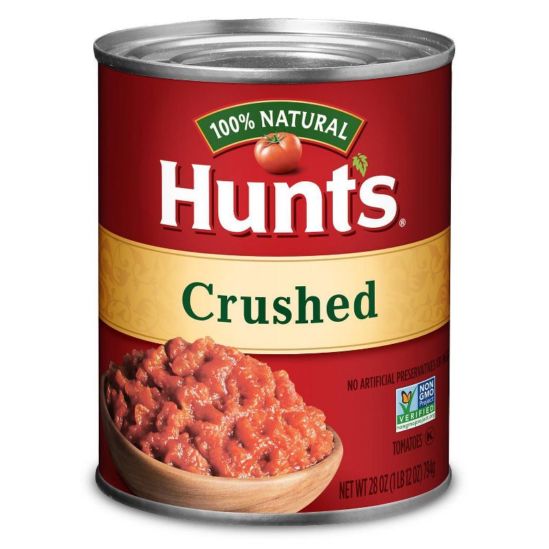 Hunt's 100% Natural Crushed Tomatoes - 28oz