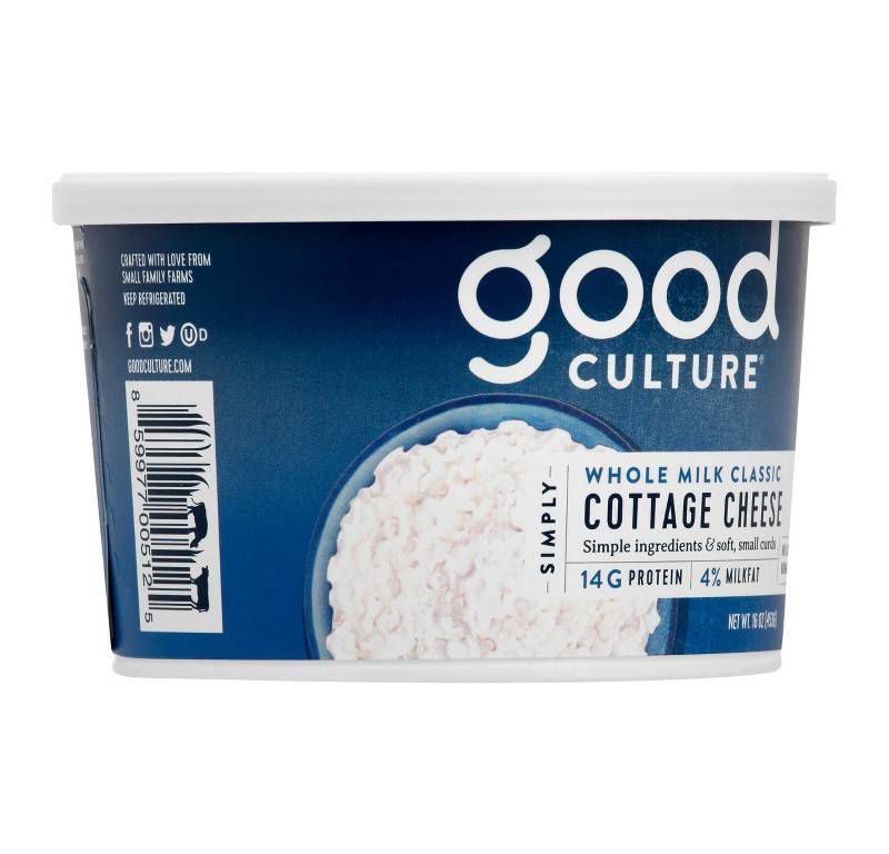 Knudsen Strawberry Cottage Cheese Doubles - 4.7oz