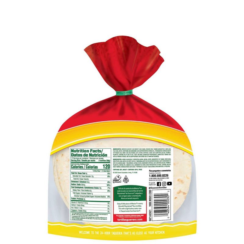 Guerrero Riquisimas Taqueria Style Tortillas - 24ct