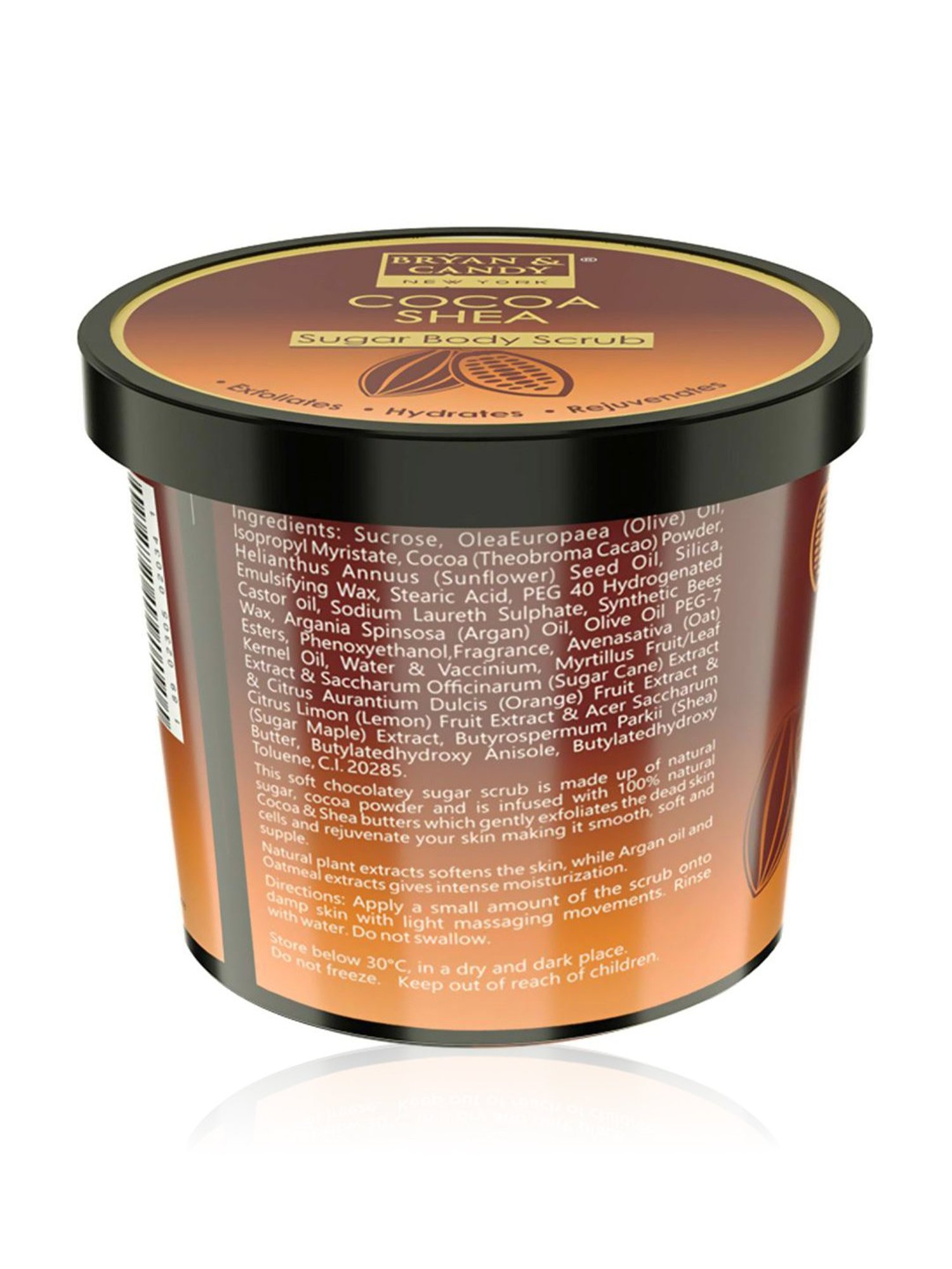 Bryan & Candy New York Cocoa Shea Sugar Body Scrub - 200 gm