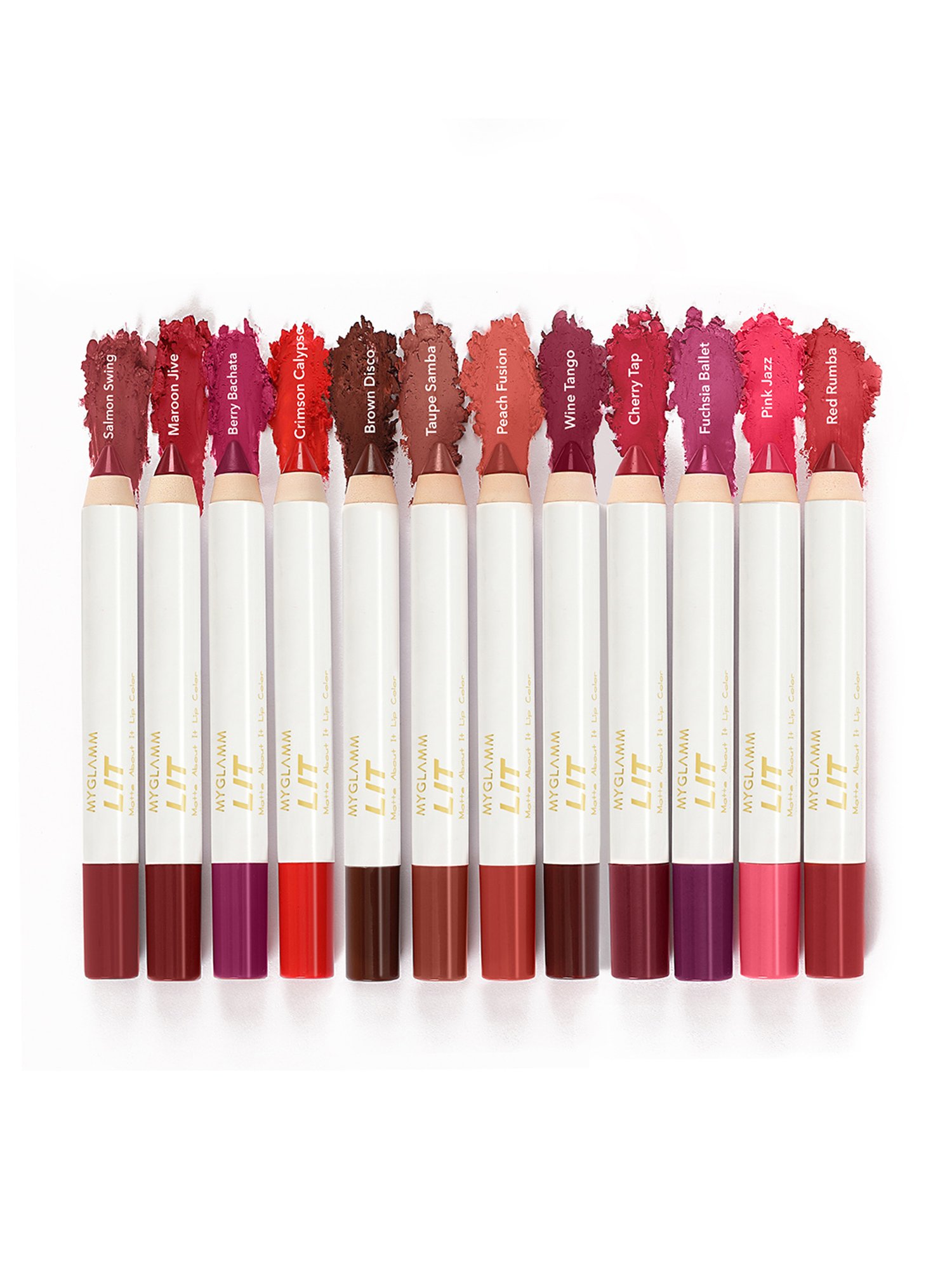 MyGlamm LIT Matte About It Lip Color Pink Jazz - 2.8 gm