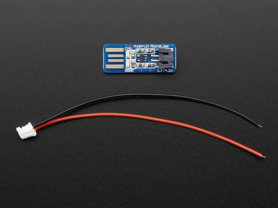Adafruit 1304 Micro Lipo - USB LiIon/LiPoly charger - v1
