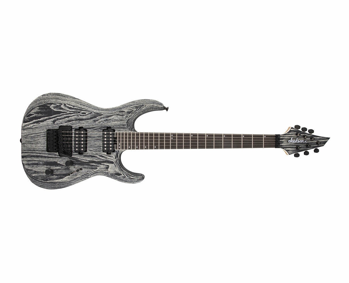 Jackson Pro Series Dinky DK2 Modern Ash FR6 - Baked White w/ Ebony FB