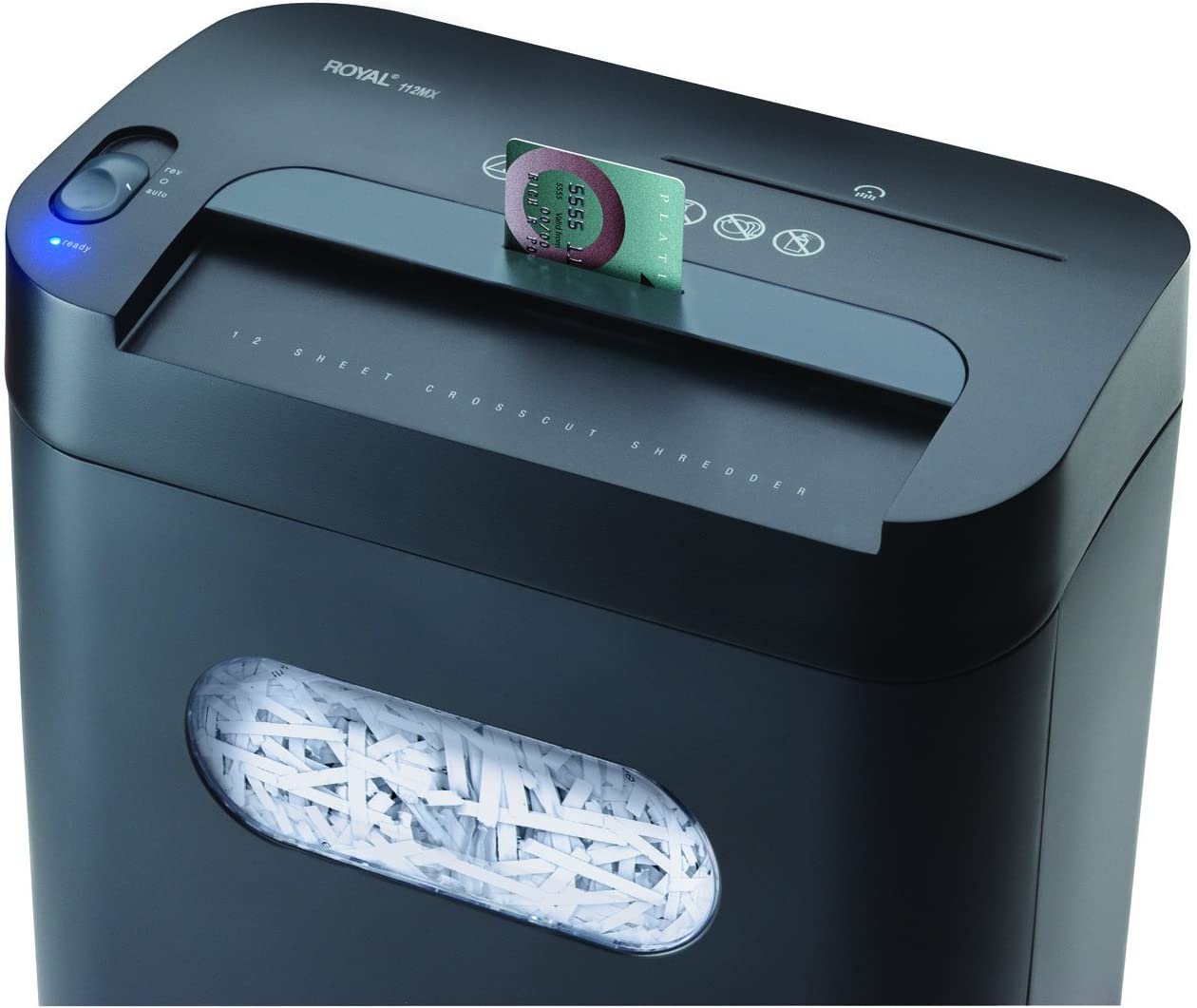 Royal 29186X 112MX 6 Sheet Cross-Cut Paper Shredder