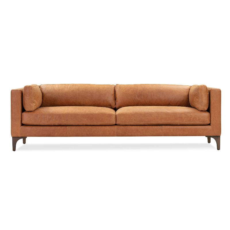Werther Sofa Cognac Tan - Poly & Bark