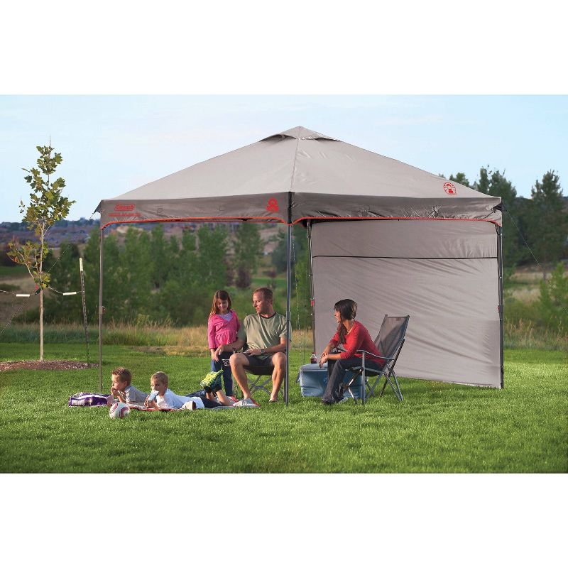 Coleman Instant Canopy with Sunwall 10'x10' - Gray