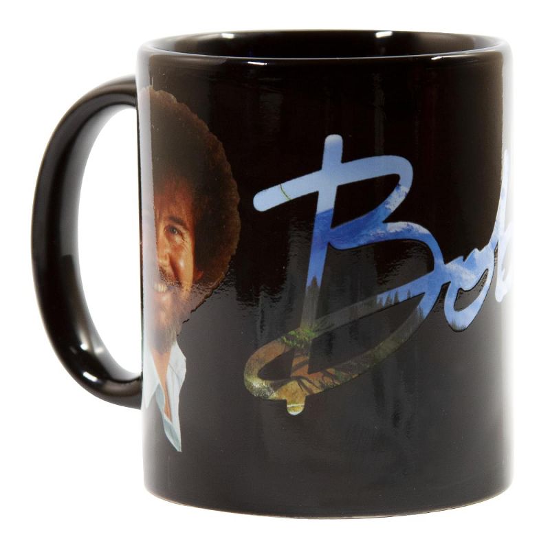 Surreal Entertainment Bob Ross Exclusive Color Change Ceramic Coffee Mug 12 ounces