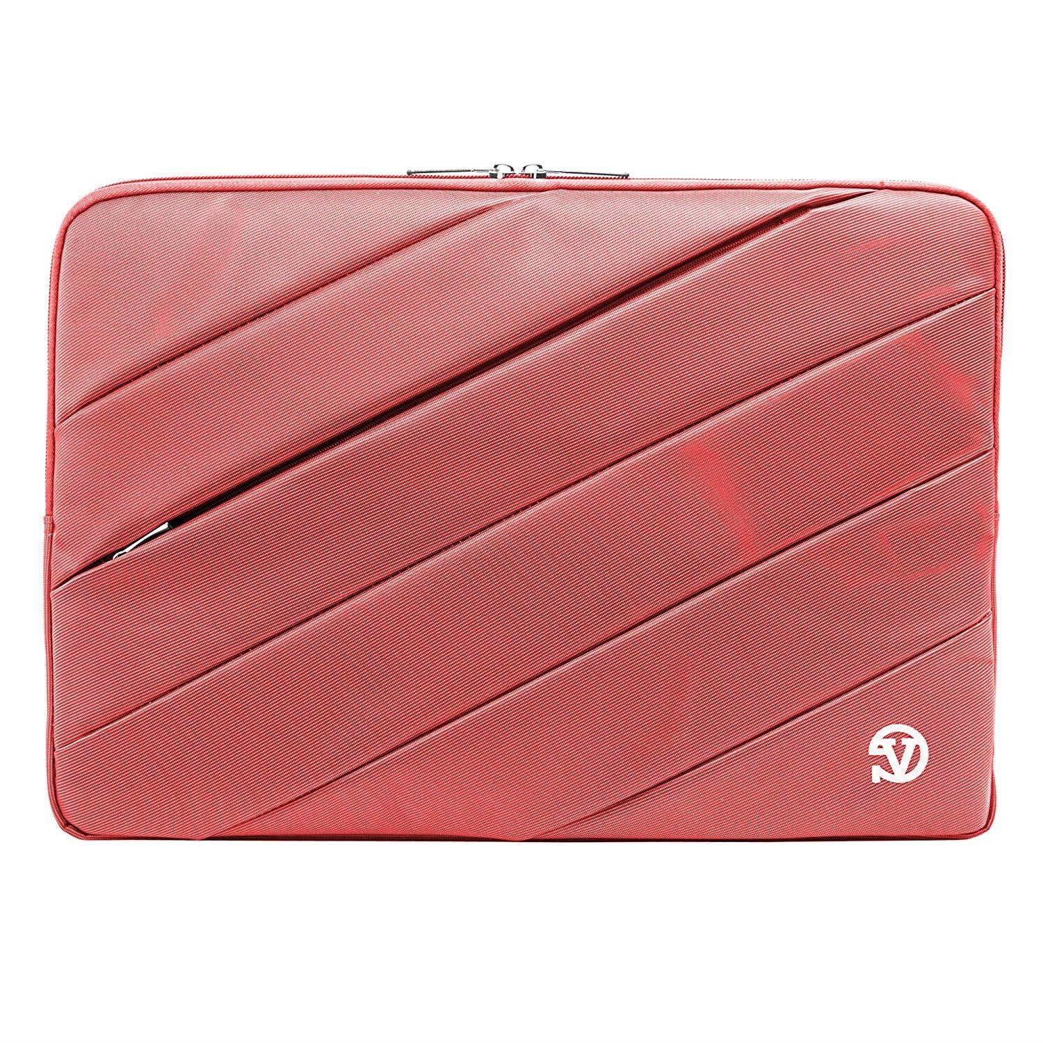 VanGoddy Universal Track-like Design Hybrid Sleeve/Incase Bag for Samsung Galaxy Tab 4 10.1 / Tab Pro 10.1 / Note 10.1 2014 Edition/Tab 3/2 Fits up to 10.2" inch Tablet (Pink)