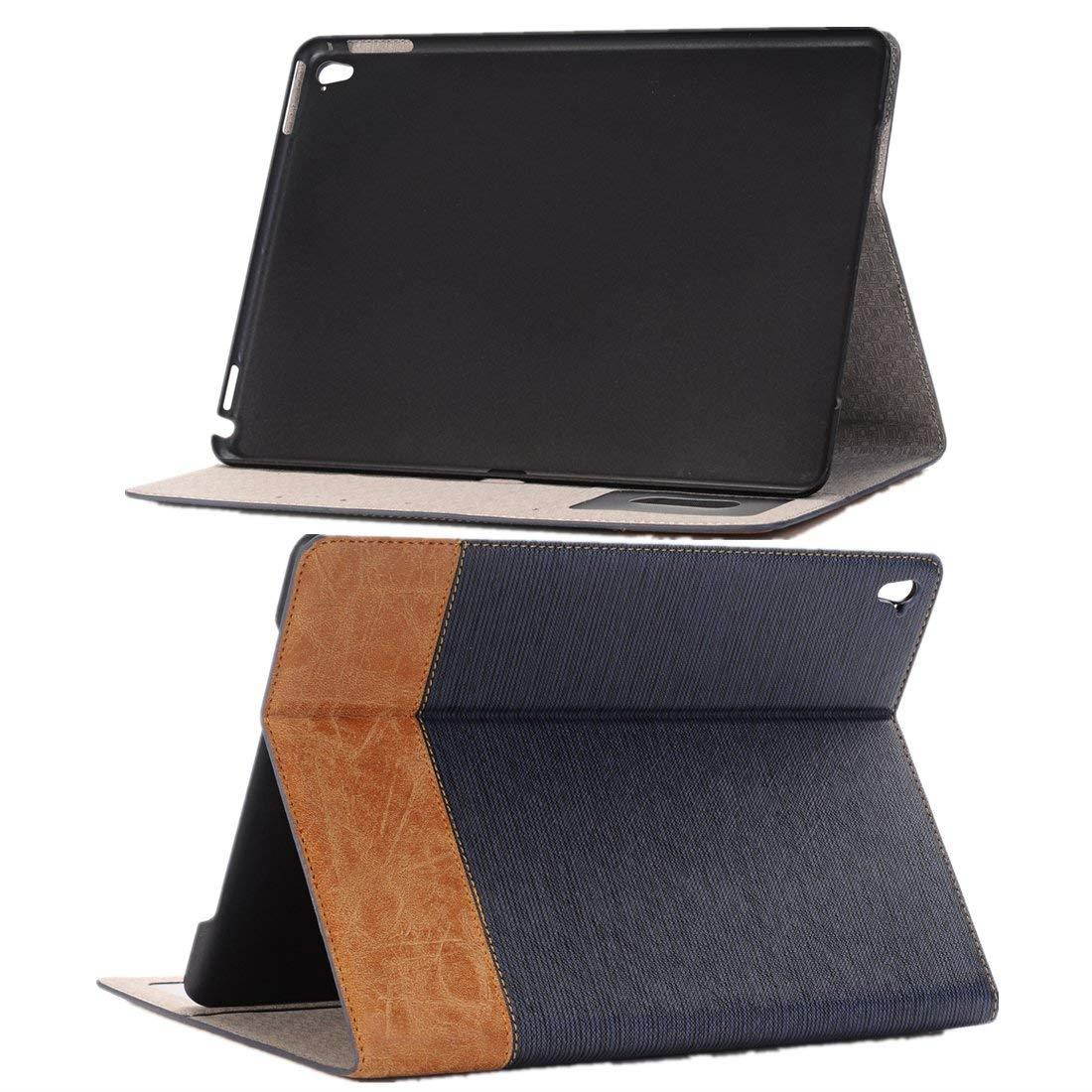 iPad 2017 9.7 Case Cover,Dream Wings Slim Book Style Folio Stand with Auto Sleep / Wake Screen Protective Smart Case for Apple New iPad 9.7 inch 2017 Released Tablet (2017 New iPad, Dark Blue)