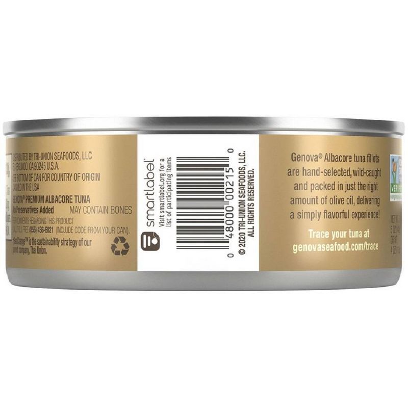 Genova Solid White Tuna in Olive Oil - 5oz