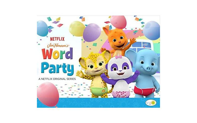 Word Party Snap Toys Plush Stuffed Animal Toy - Bailey 7"
