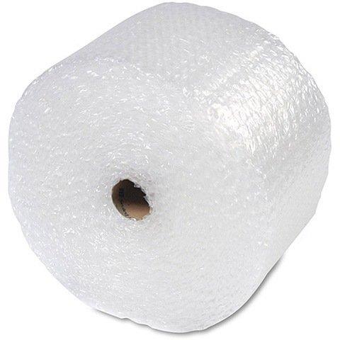 100 Foot Bubble Cushioning Wrap, 1/2" (Large) Bubbles, 12" Wide, Perforated Every 12" BASH Brand