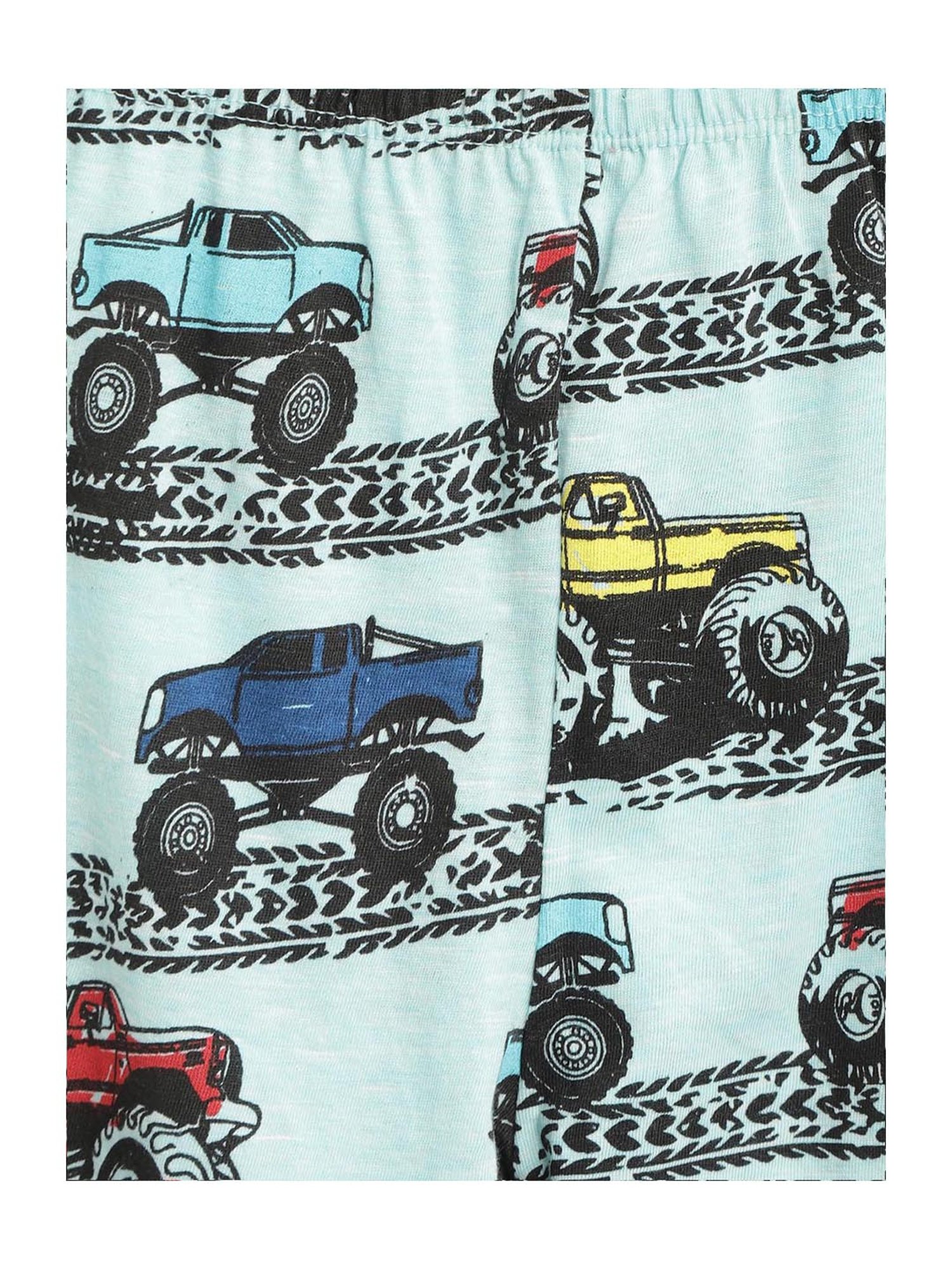 Lazy Shark Boys Blue Printed T-Shirt with Pants