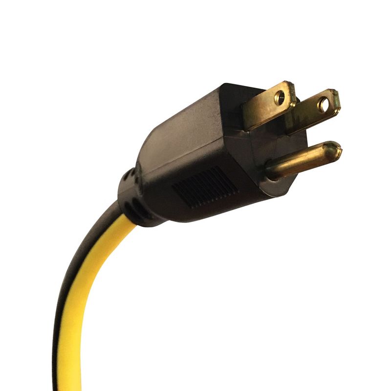 USW 12/3 50ft SJTW Yellow Extension Cord