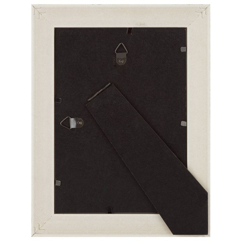 4pc (5" x 7") Farmhouse Tabletop or Wall Mount Picture Frames Distressed Gray - Life Moments