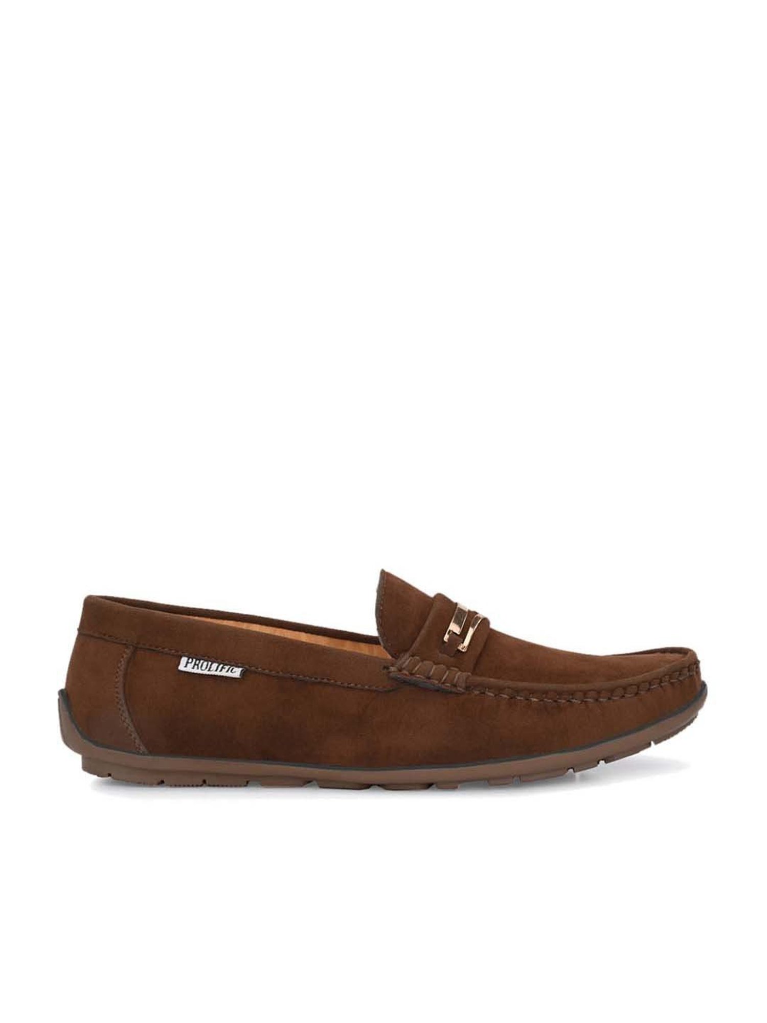 Prolific Men's Umber Brown Casual Loafers