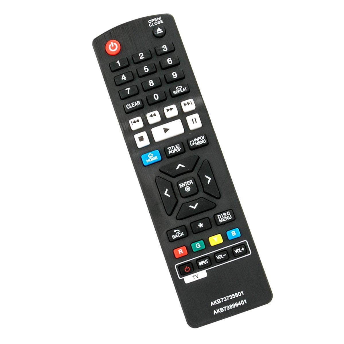 Replacement Remote Control Controller for LG Electronics UP870, UP875, UP970 4K Ultra-HD Blu-Ray Player