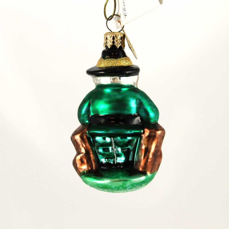 Christopher Radko Tall & Stout O'leary Gem St. Patricks Day  -  Tree Ornaments