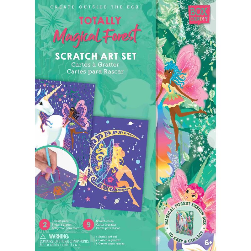 Totally Magical Forest Scratch Art Set - Handstand Kitchen