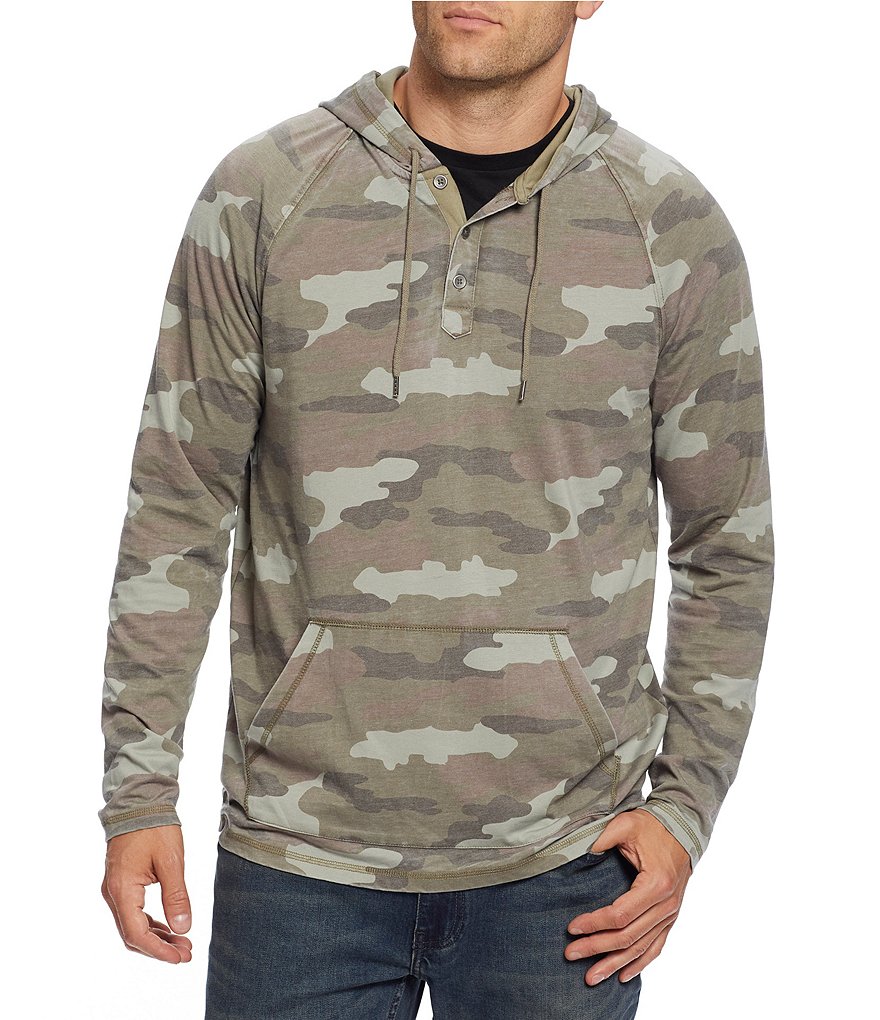Flag and Anthem Dunbarton Camo Burnout Hoodie