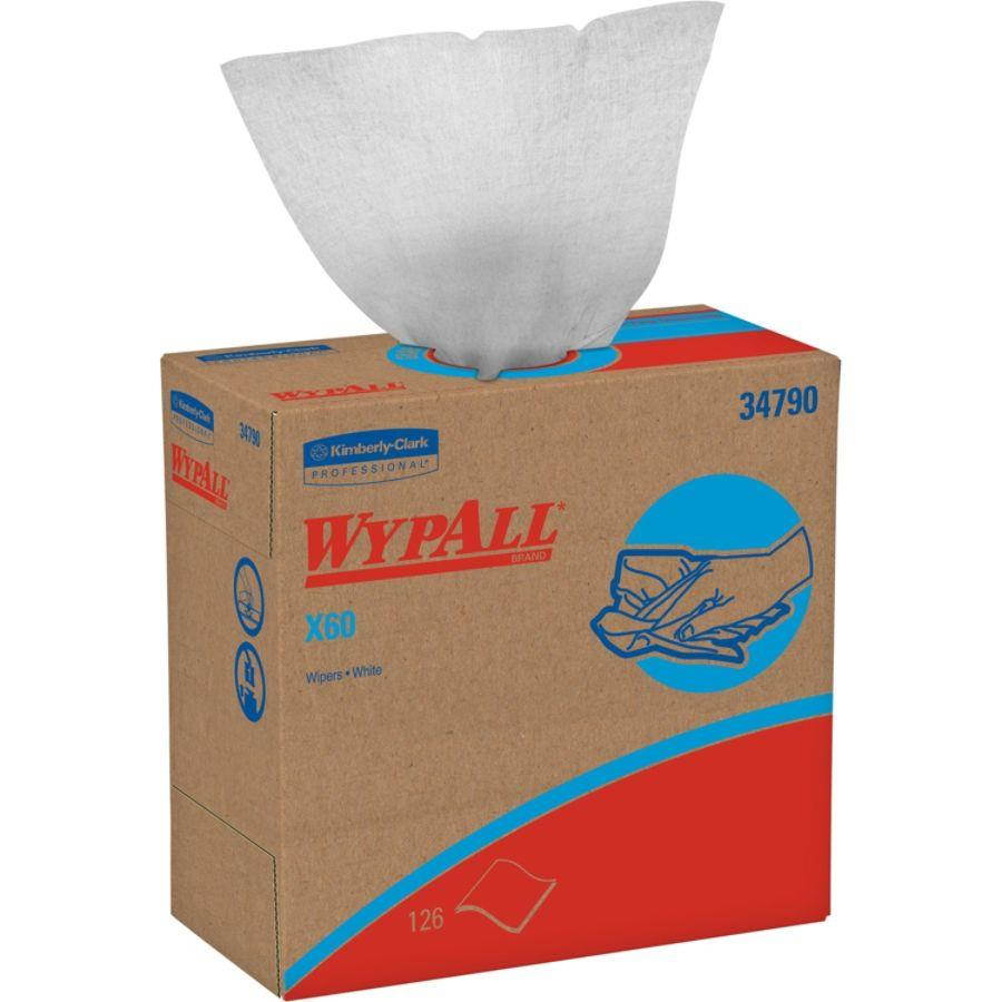 WypAll* X60 Wipers Nylon 9 1/8 x 16 7/8 126/Box 10 Boxes/Carton 34790CT