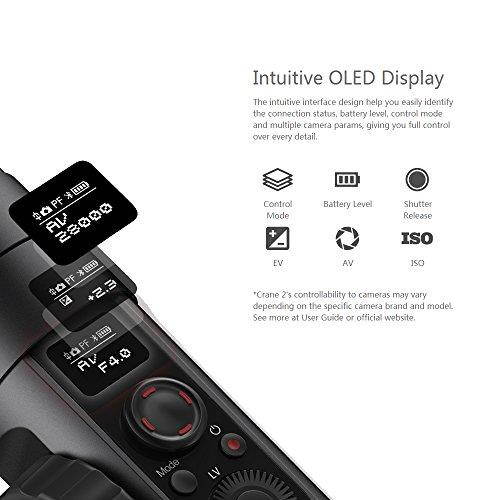 Zhiyun-Tech Crane-2 3-Axis Stabilizer with Follow Focus for Select Canon DSLRs