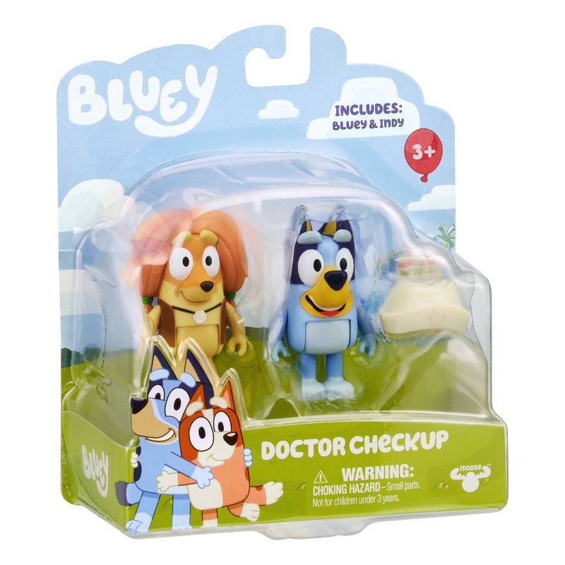 Bluey Doctor Figures - 2pk