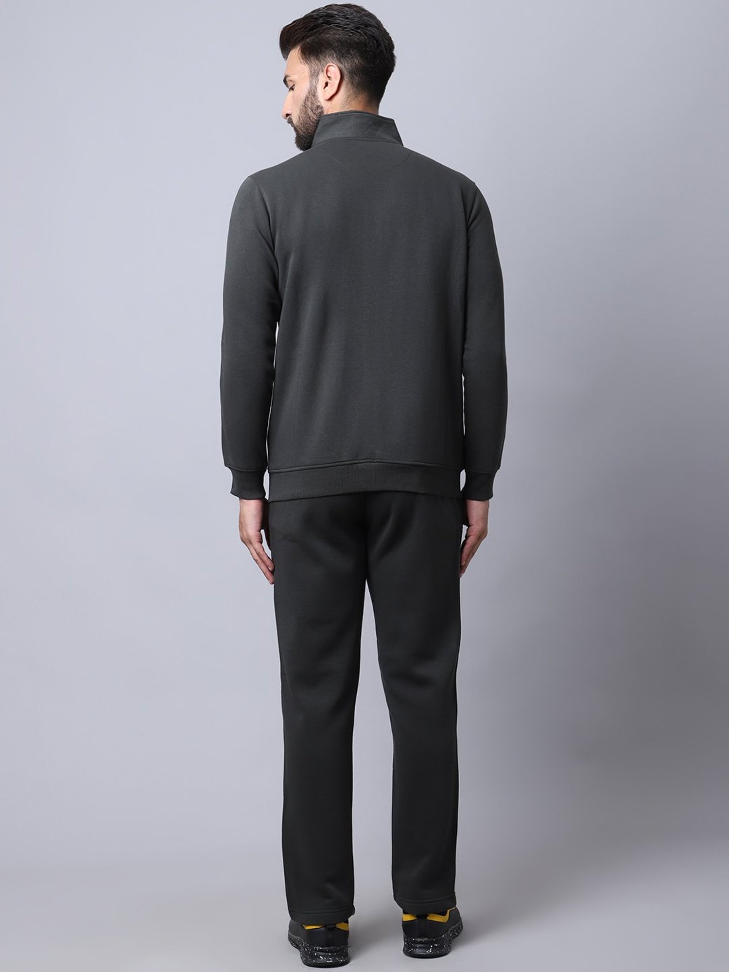 Rock.It Blue Regular Fit Printed TrackSuit