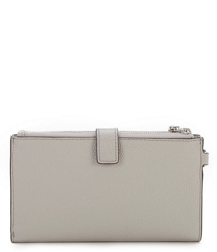 HOBO Link Leather Zip Wristlet