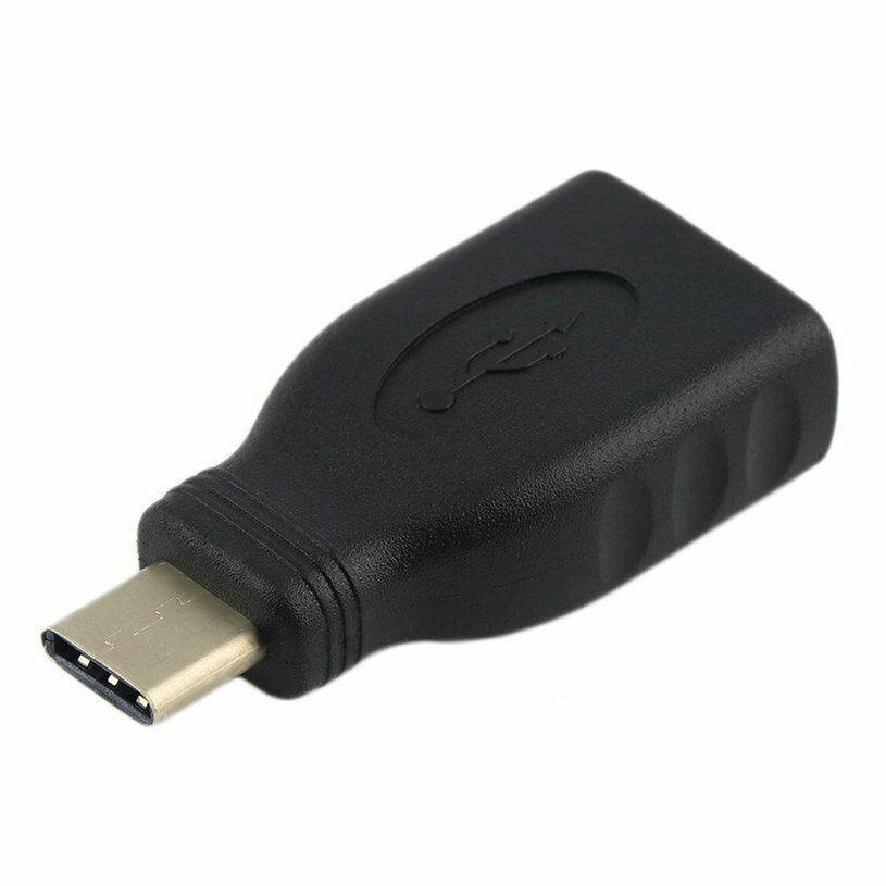 1pc Type-c to USB3.0 OTG Connector USB-C 3.1 Type C Male to USB 3.0 A Female Adapter Converter Black